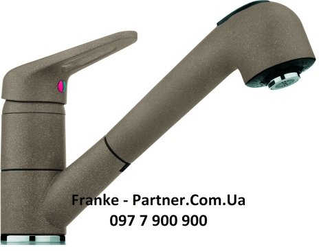 Franke-Partner.com.ua ➦  Смеситель PRINCE 740 , с выносным шлангом