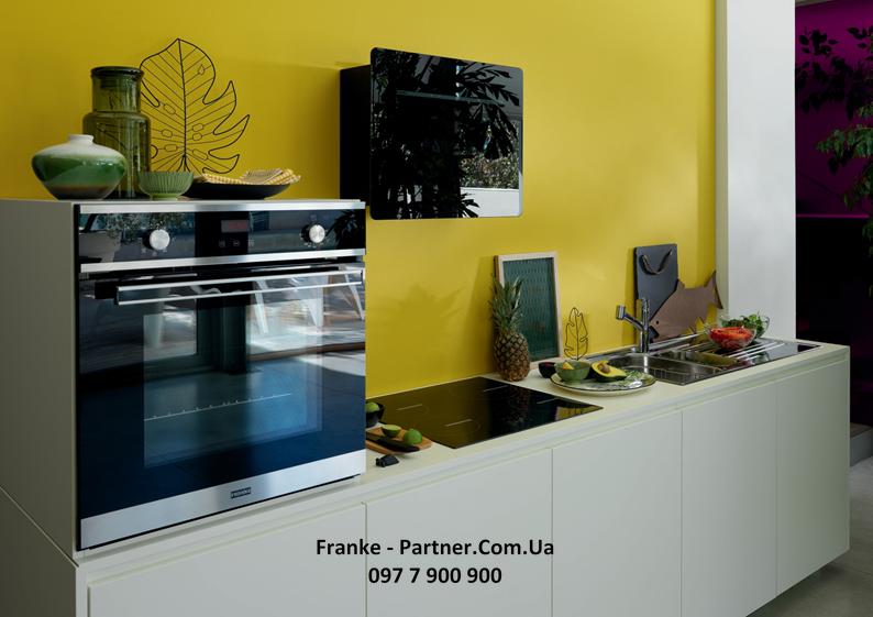Franke-Partner.com.ua ➦  Духовой шкаф Franke Smart Plus SMP 62 M XS/F (116.0541.715) чёрный / нержавеющая сталь