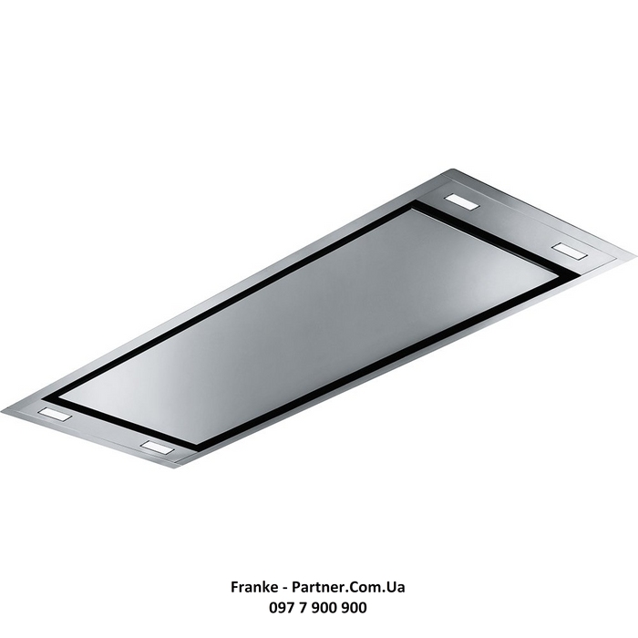 Franke-Partner.com.ua ➦  Кухонная вытяжка Franke Maris Ceiling Flat FCFL 1206 XS (350.0536.872) нерж. сталь - встраиваемая в потолок - 120 см