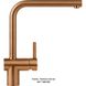 🟥 Кухонный смеситель Franke ATLAS NEO с ламинарным потоком воды (115.0628.204) Copper (Мідь)