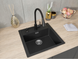 🟥 Кухонна мийка Franke Sirius SID 610-50 (143.0691.533) з тектонайта - врізна - колір Чорний