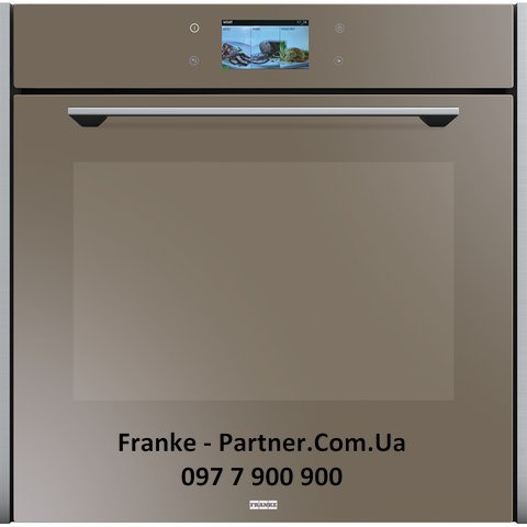 Franke-Partner.com.ua ➦  Мультифункциональный духовой шкаф с сенсорным дисплеем Frames by Franke FS 913 M CH DCT TFT, цвет шампань