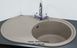 🟥 Кухонна мийка Franke Ronda ROG 611 (114.0381.064) гранітна - врізна - оборотна - колір Мигдаль - Архів