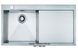 🟥 Кухонная мойка Franke Planar PPX 211 TL (127.0203.464) нержавеющая сталь - монтаж врезной или в уровень со столецницей - полированная - крыло справа