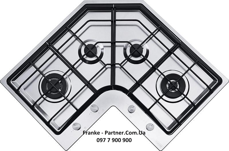Franke-Partner.com.ua ➦  Варильна поверхня Franke Neptune Corner FHNE COR 4 3G TC XS C (106.0204.367)