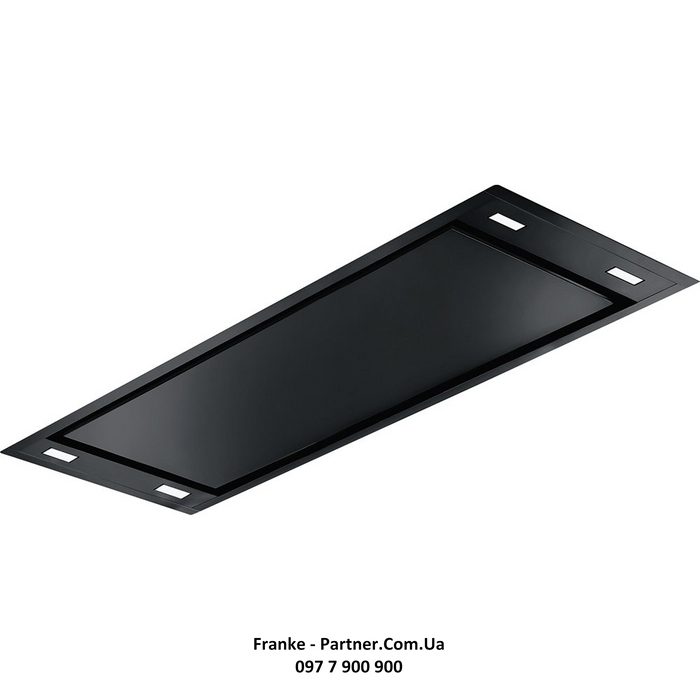 Franke-Partner.com.ua ➦  Кухонна витяжка Franke Maris Ceiling Flat FCFL 1206 BK (350.0577.973) чорна матова емаль - вбудовувана в стелю - 120 см