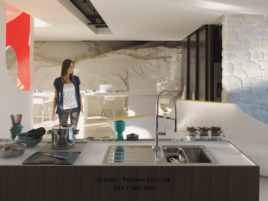 Franke-Partner.com.ua ➦  Кухонная мойка Franke Hydros HDX 614