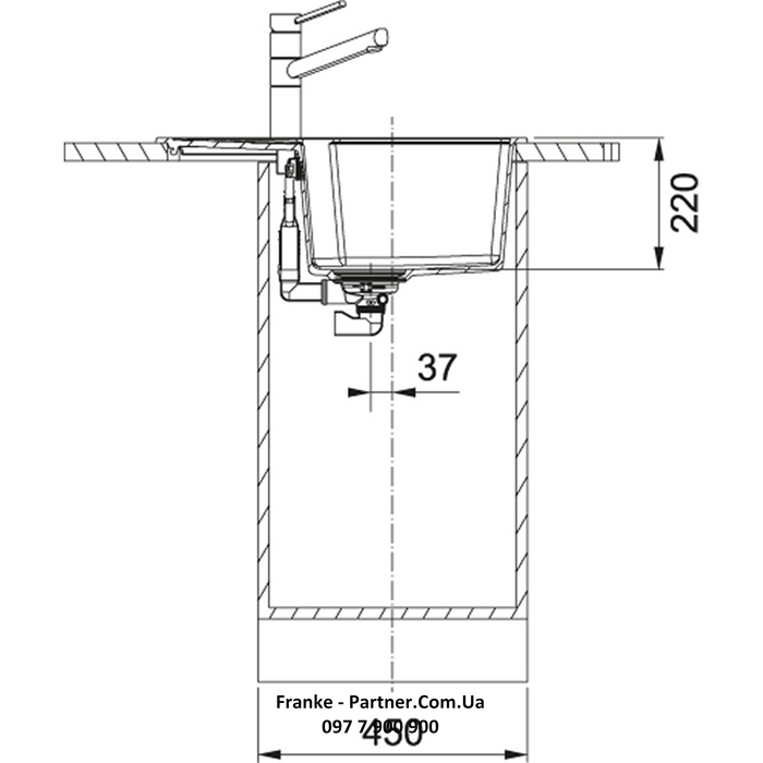 Franke-Partner.com.ua ➦  Кухонна мийка Franke Urban UBG 611-62 (114.0574.952)