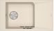🟥 Кухонна мийка Franke FX FXG 611-86 (114.0517.147) гранітна - врізна - оборотна - колір Ваніль