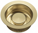 Фланець для подрібнювача харчових відходів з клапаном, gold (золото) 112.0664.391