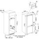 🟥 Вбудовуваний холодильник Franke FCB 320 NF NE F (118.0627.476)