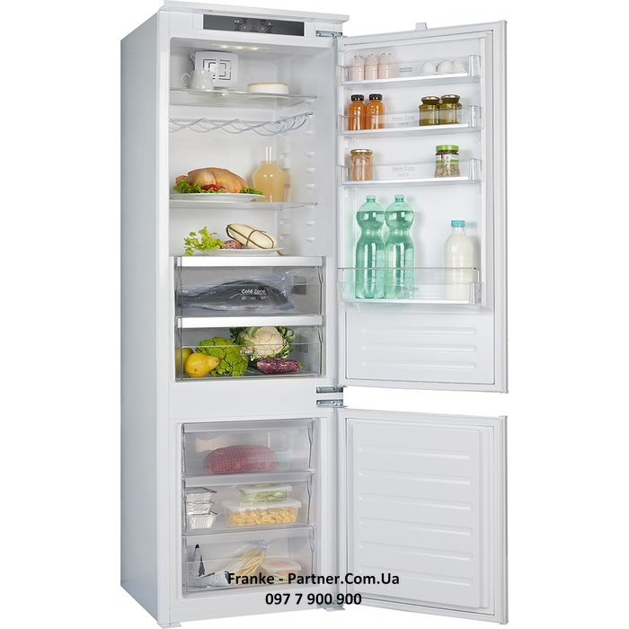 🟥 Вбудовуваний холодильник Franke FCB 400 V NE E (118.0629.526) 401 літр, H-1935 L-690 інверторний компресор