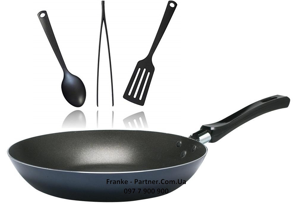 Franke-Partner.com.ua ➦  Набір: сковорідка + кухонне приладдя