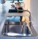 🟥 Кухонна мийка Franke Sinos SNX 251 (127.0304.821) неіржавна сталь - монтаж врізний або у рівень зі стільницею - полірована