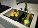 🟥 Кухонна мийка Franke Maris MRG 110-52 (125.0716.702) гранітна - монтаж під стільницю - колір Сірий сланець