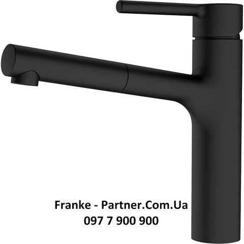 Franke-Partner.com.ua ➦  Кухонный смеситель Franke Centro, с выдвижным изливом (115.0600.098) Хром