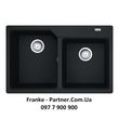 Кухонна мийка Franke Urban UBG 620-78 (114.0574.971) гранітна - врізна - колір Онікс - (пластиковий коландер у комлекті)