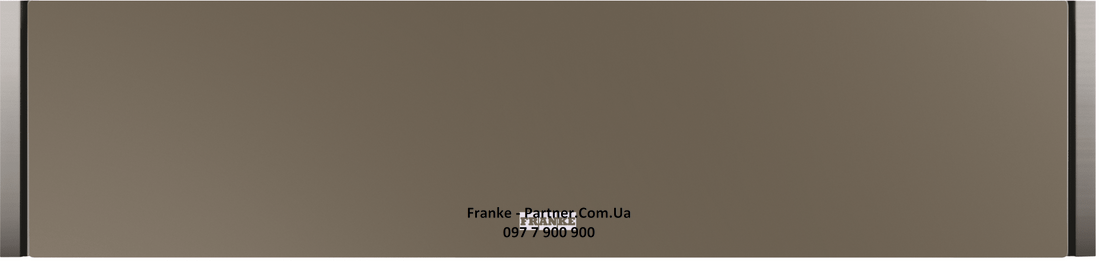 Franke-Partner.com.ua ➦  Висувна термостатична шухляда для підігріву посуду Frames by Franke DRW FS 14 CH, колір шампань