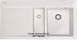 🟥 Кухонна мийка Franke Mythos MTK 651-100 (124.0335.709) керамічна - врізна - колір Білий крило зліва