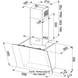 🟥 Кухонная вытяжка Franke Smart Vertical 2.0 FPJ 615 V BK / DG (330.0573.294) Черное стекло