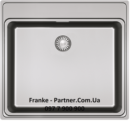 Franke-Partner.com.ua ➦  Кухонная врезная мойка из нержавеющей стали Frames by Franke FSX 210 TPL
