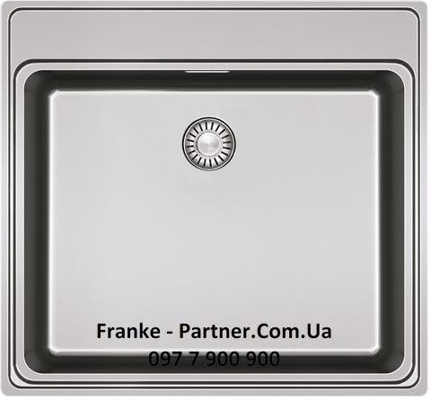 Franke-Partner.com.ua ➦  Кухонная врезная мойка из нержавеющей стали Frames by Franke FSX 210 TPL