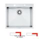🟥 Кухонна мийка Franke Planar PPX 210-58 TL (127.0203.469) неіржавна сталь - монтаж врізний або у рівень зі стільницею - полірована