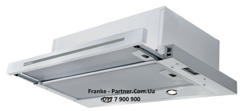 Franke-Partner.com.ua ➦  Кухонна витяжка Franke Smart FSM 601 WH/GL (315.0489.957) Біле скло