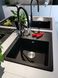 🟥 Кухонна мийка Franke Basis BFG 611-62 (114.0272.598) гранітна - врізна - оборотна - колір Сріблястий