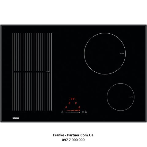 Franke-Partner.com.ua ➦  Варильна поверхня Franke індукційна FHCR 774 2I 1FLEXI T PWL (108.0377.090) чорне скло
