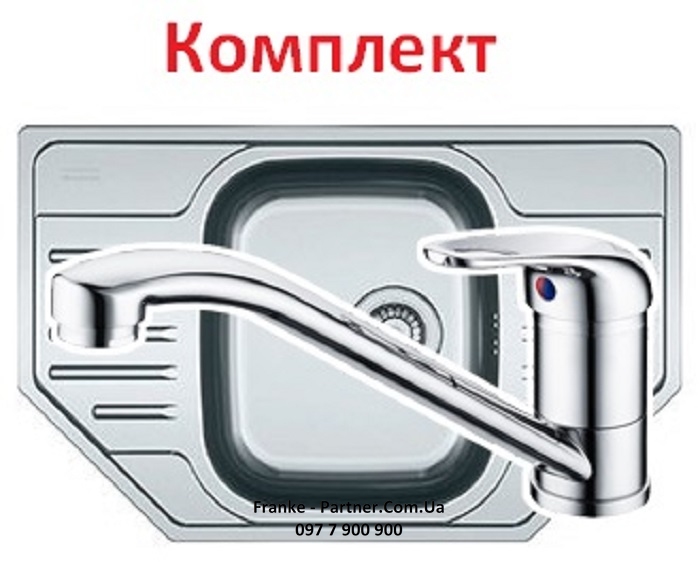 Franke-Partner.com.ua ➦  Кухонная мойка Franke Polar PXL 612 E (101.0444.134), декор
