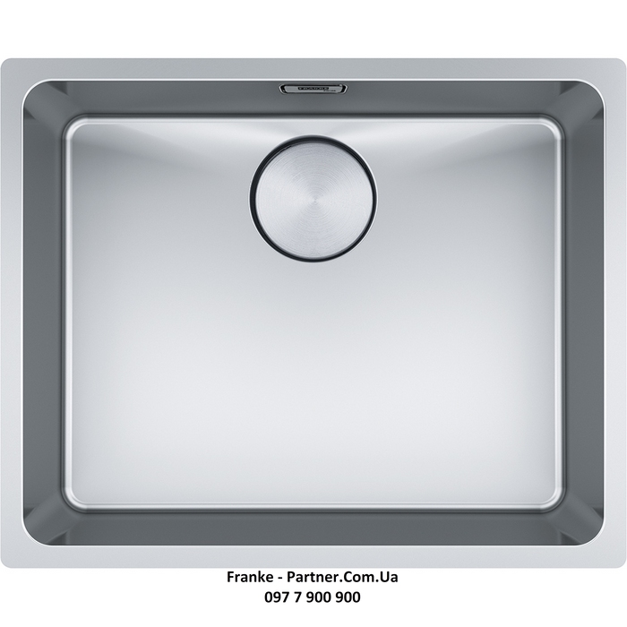 Franke-Partner.com.ua ➦  Кухонна мийка Franke Mythos MYX 110-50 (122.0600.945) нержавіюча сталь - монтаж під стільницю - полірована