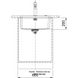 🟥 Кухонна мийка Franke Mythos MYX 110-50 (122.0600.945) неіржавна сталь - монтаж під стільницю - полірована
