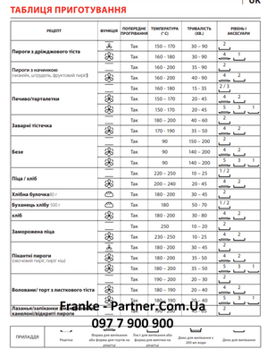 Franke-Partner.com.ua ➦  Духова шафа Franke Smart FSM 82 H XS (116.0605.987) скло, колір чорний / нержавіюча сталь