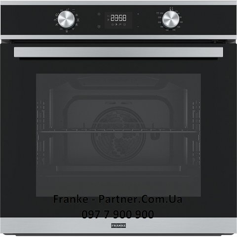Franke-Partner.com.ua ➦  Духовой шкаф Franke Smart FSM 97 P XS (116.0606.096) стекло, цвет чёрный / нержавеющая сталь