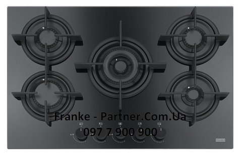 Franke-Partner.com.ua ➦  Варочная поверхность Franke Crystal FHCR 755 4G TC HE BK C (106.0374.283)