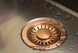 Вентиль-автомат 3½" з кнопкою і переливом, до мийки з неіржавної сталі PVD, copper (мідь) 112.0653.041