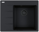 ⬛️ Кухонная мойка Franke Centro CNG 611-62 TL Black Edition (114.0699.240) гранитная - врезная - крыло слева - цвет Черный матовый