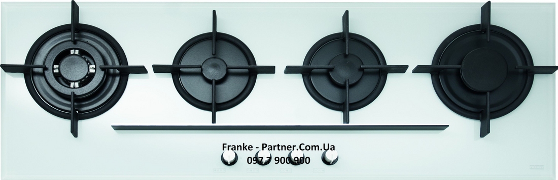 Franke-Partner.com.ua ➦  Варочная поверхность Franke Crystal FHCR 1204 3G TC WH C (106.0152.817)