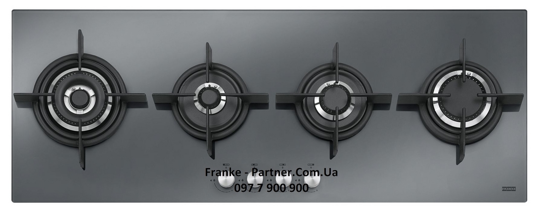 Franke-Partner.com.ua ➦  Варочная поверхность Franke Crystal FHCR 1 204 3G TC HE XS C (106.0374.294)