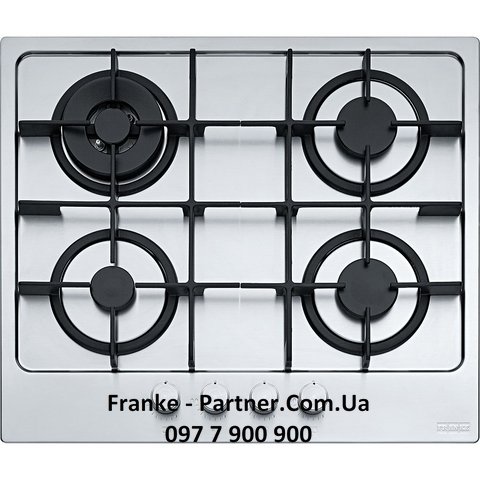 Franke-Partner.com.ua ➦  Встраиваемая варочная газовая поверхность Franke Maris FHMA 604 3G DC XS C