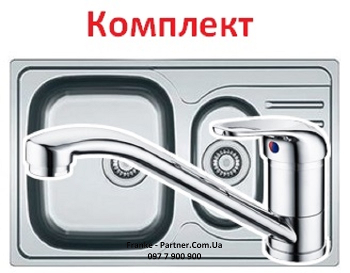 Franke-Partner.com.ua ➦  Кухонна мийка Franke Polar PXL 651-78 (101.0444.132) декор
