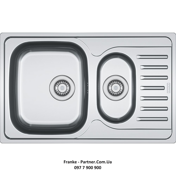 Franke-Partner.com.ua ➦  Кухонная мойка Franke Polar PXL 651-78 (101.0444.132) декор