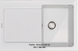 🟥 Кухонна мийка Franke Mythos MRK 611-78 (124.0381.390) керамічна - врізна - оборотна - колір Білий