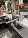 🟥 Кухонный смеситель Franke Smart Glenda с вытяжным изливом и ламинарным потоком воды (115.0706.986) Нержавеющая сталь