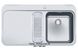 🟥 Кухонна мийка Franke Sinos SNX 251 (127.0304.810) неіржавна сталь - монтаж врізний або у рівень зі стільницею - полірована