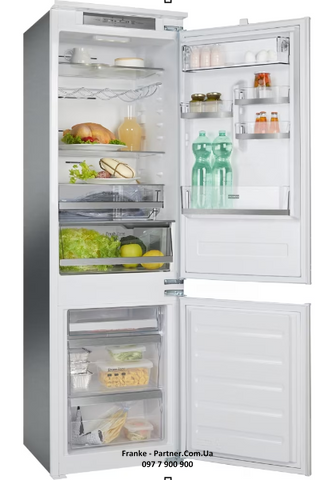 🟥 Встраиваемый холодильник Franke FCB 320 TNF NE E (118.0696.811) инверторный компрессор