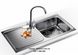 🟥 Кухонна мийка Franke Galassia GAX 611 (101.0017.508) нержавіюча сталь - врізна - полірована, чаша справа
