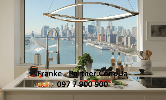 Franke-Partner.com.ua ➦  Змішувач Franke Pescara Semipro - L (115.0393.975) Хром