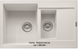 🟥 Кухонна мийка Franke Maris MRG 651-78 (114.0381.011) гранітна - врізна - оборотна - колір Білий